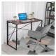 Стол на металлокаркасе BRABIX LOFT CD-002, 1000х500х750 мм, складной, цвет морёный дуб, 641212. Фото товара с разных ракурсов.