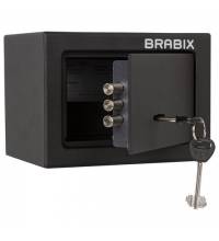 Сейф мебельный  "SF-140KL", 140х195х140 мм, ключевой замок, черный, 291140, S103BR210114