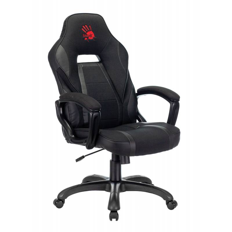 Кресло игровое геймерское A4Tech Bloody GC-370 черный крестовина главное фото