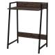 Стол на металлокаркасе BRABIX LOFT CD-003, 640х420х840 мм, цвет морёный дуб, 641215. Фото товара с разных ракурсов.
