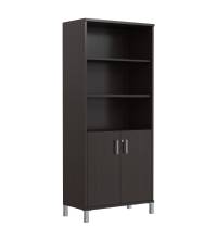 Шкаф высокий с замком в глухих малых дверях B 430.3(RZ) Венге Магия 900х450х2054 