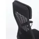 Кресло руководителя Flight EX-540, хром, ткань, сетка, черное. Фото товара с разных ракурсов.
