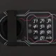 Сейф мебельный  "SF-230EL", 230х310х250 мм, электронный замок, черный, 291147, S103BR211614. Фото товара с разных ракурсов.