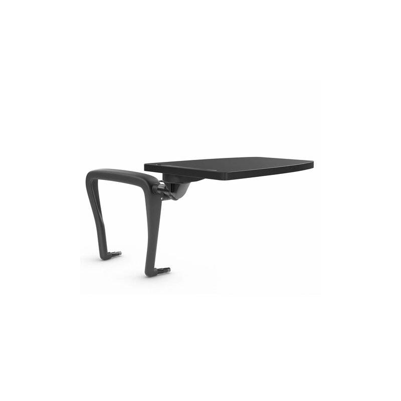 Стол (пюпитр) для стула "ИЗО", для конференций, складной, пластик/металл, черный главное фото