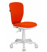 Кресло детское Бюрократ KD-W10/26-29-1 оранжевый 26-29-1 (пластик белый)