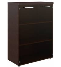 Шкаф со стеклянными дверьми и топом TMC 85.2 венге-магия Z 854х452х1203